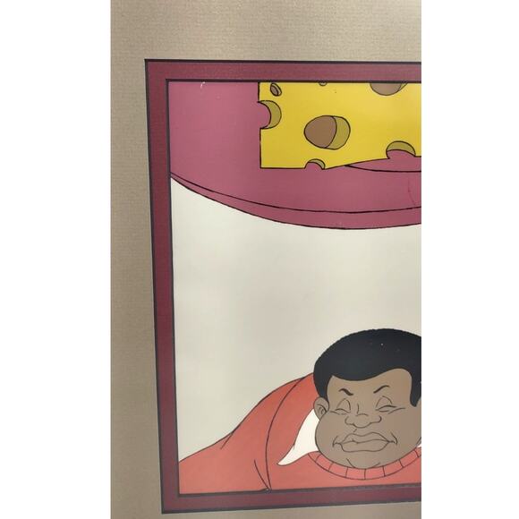 Fat Albert and The Cosby Kids Animation Cel Framed And Matted Cartoon Artwork - Picture 4 of 8